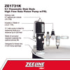ZE1731K – 5:1 Pneumatic Stub Style High Flow Rate Piston Pump with FRL (Double Action)