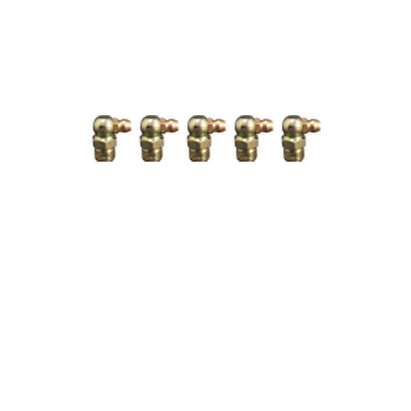 ZE72SP - 1/8" NPT 90 Degree Grease Fitting 5 Pack
