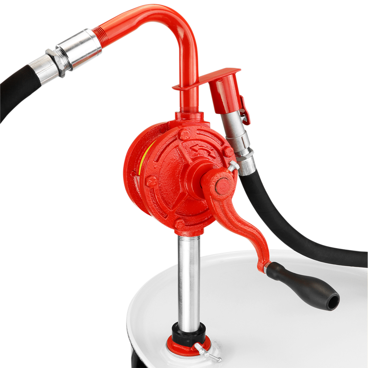 ze961-Cast iron hand operated rotary pump for 15-55 gallon drums ze961-Cast iron hand operated rotary pump for 15-55 gallon drums