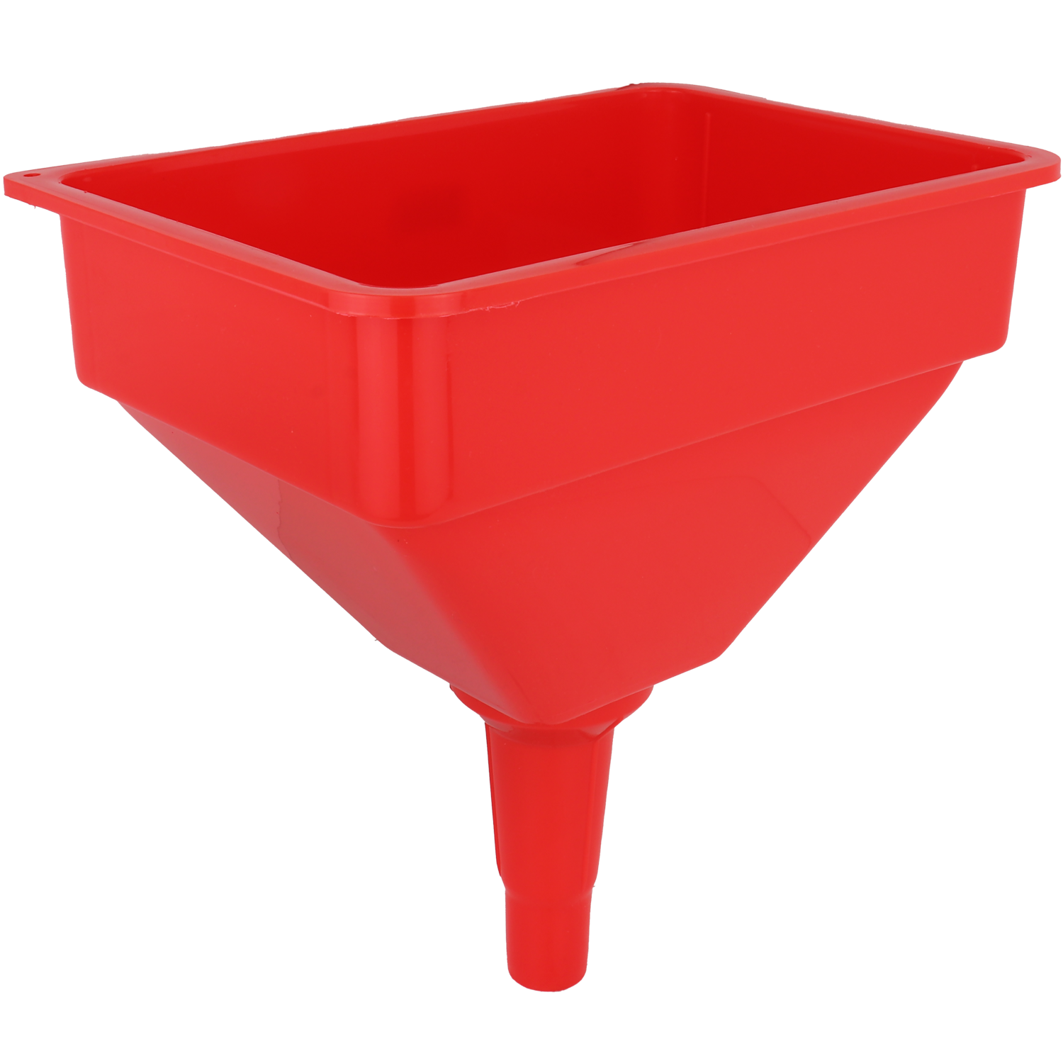 ZE764 - Polyethylene Funnel with Screen- 10 inch X 7 inch top
