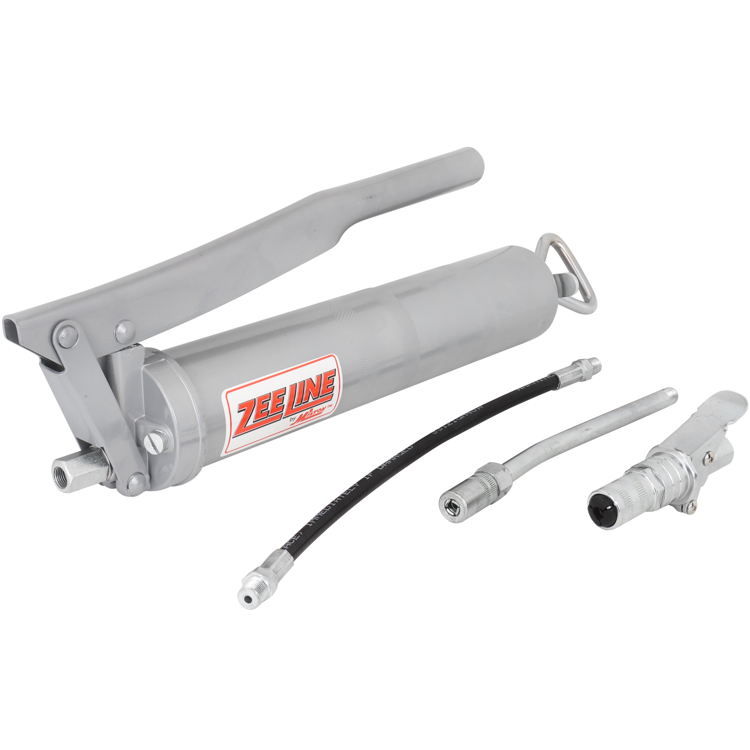 ZEMD4-LC – 6,000 psi Medium-Duty lever action grease gun w/locking coupler