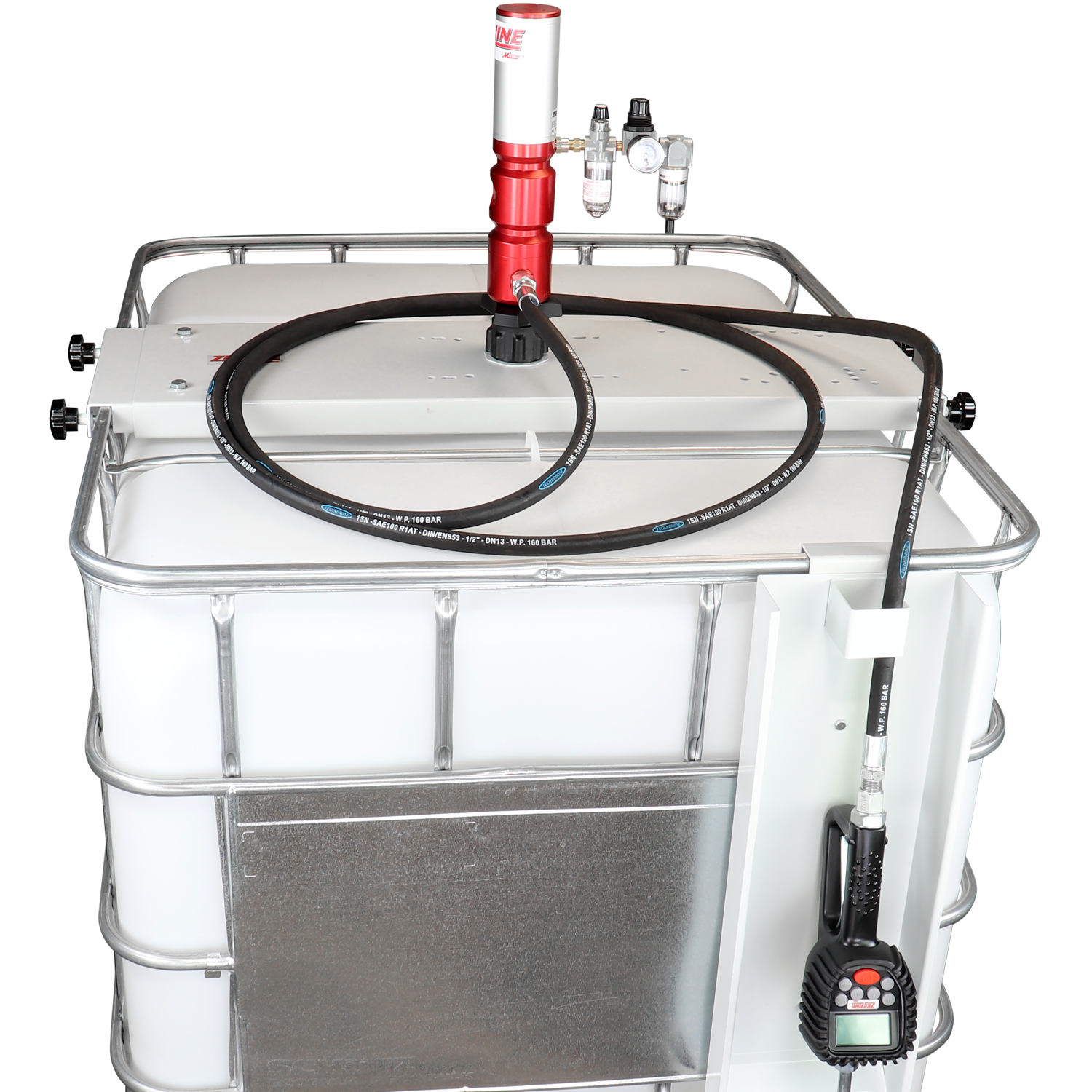 ZE1730PK-IBC-300 - 5:1 Premium Series Pump Kit IBC w/hose & preset met ZE1730PK-IBC-300 - 5:1 Premium Series Pump Kit IBC w/hose & preset met