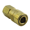 S-718W - Milton® 3/8" Brass (M-STYLE®) Quick-Connect Brass Coupler, Female (Sold Individually)