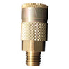 S-786W - Milton® 1/4" Brass (T-Style) Quick-Connect Male Brass Coupler (Sold Individually)