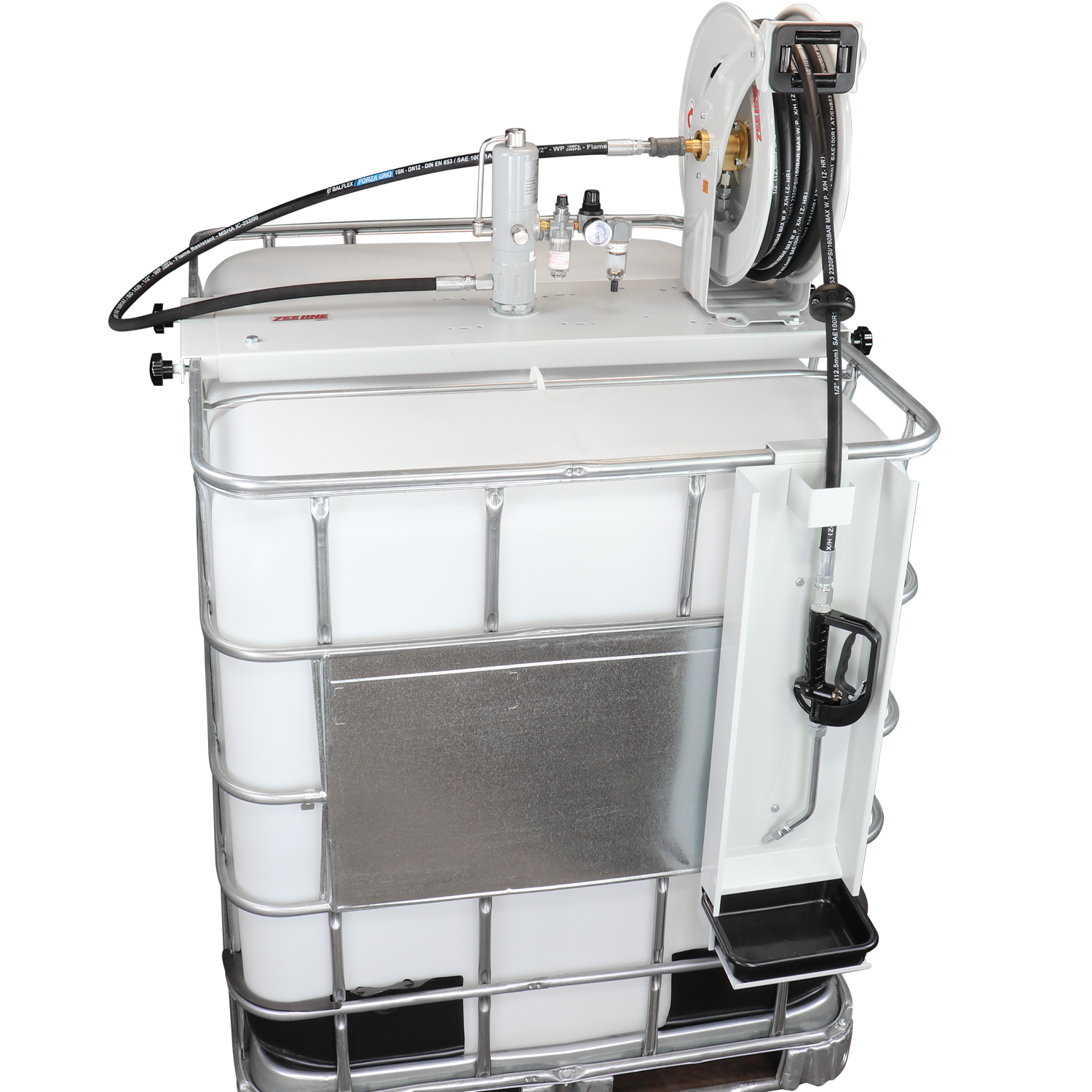 ZE1700K-IBC-400 - 3:1 Eco Series Pump Kit IBC w/reel & control valve ZE1700K-IBC-400 - 3:1 Eco Series Pump Kit IBC w/reel & control valve