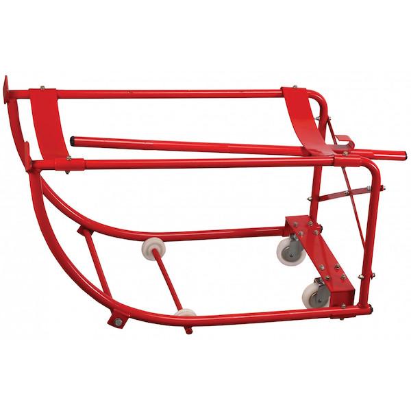 ZE135WC - Tilting Drum Cradle with Axle, Wheels, & Casters