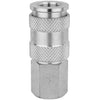 764ST - Milton® 1/4" FNPT High Flow (V-Style) Quick-Connect Steel Coupler (Box of 10)