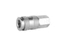S-766ST - Milton® 3/8" FNPT High Flow (V-Style) Quick-Connect Steel Coupler (Sold Individually)