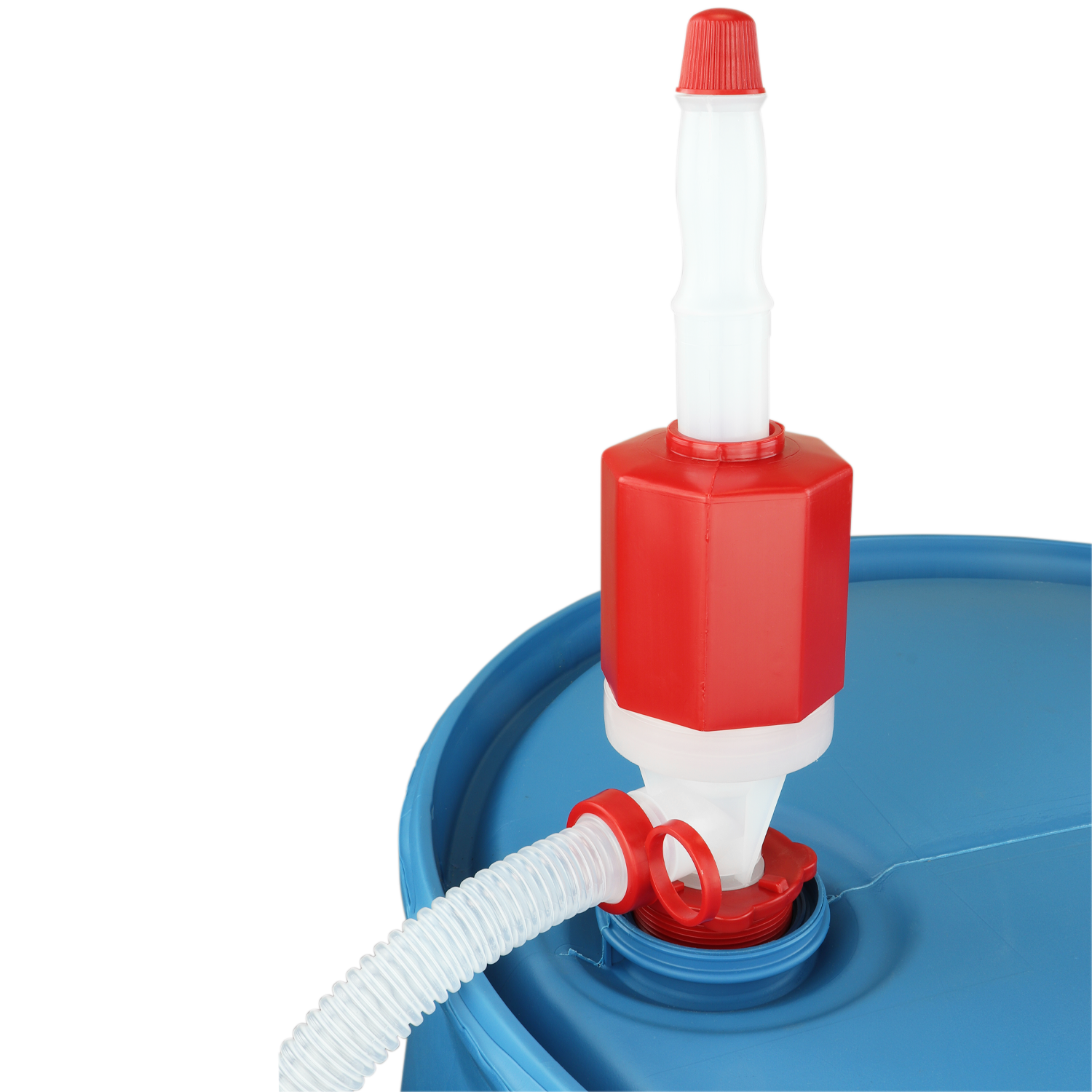 ZE369W - Polyethylene/Polypropylene Siphon Drum Pump with Hose (7 Gall ZE369W - Polyethylene/Polypropylene Siphon Drum Pump with Hose (7 Gall