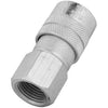 S-718ST - Milton® 3/8" Steel (M-STYLE®) Quick-Connect Steel Coupler, Female (Sold Individually)