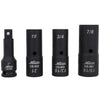1300-SS-10 - 1/2 Dr. Deep Thin Wall Flip Socket Set, 4 pcs