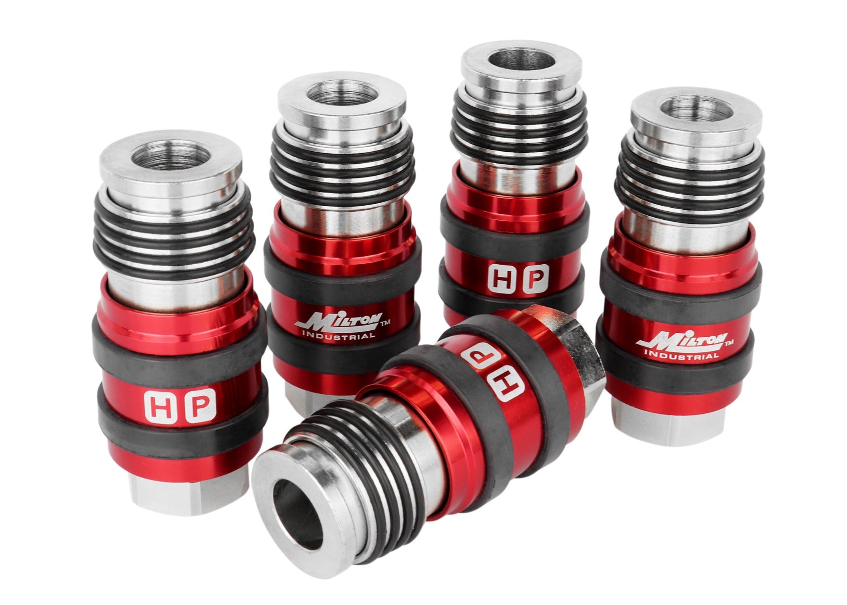 2-In-ONE Universal Safety Exhaust Industrial Coupler, 3/8