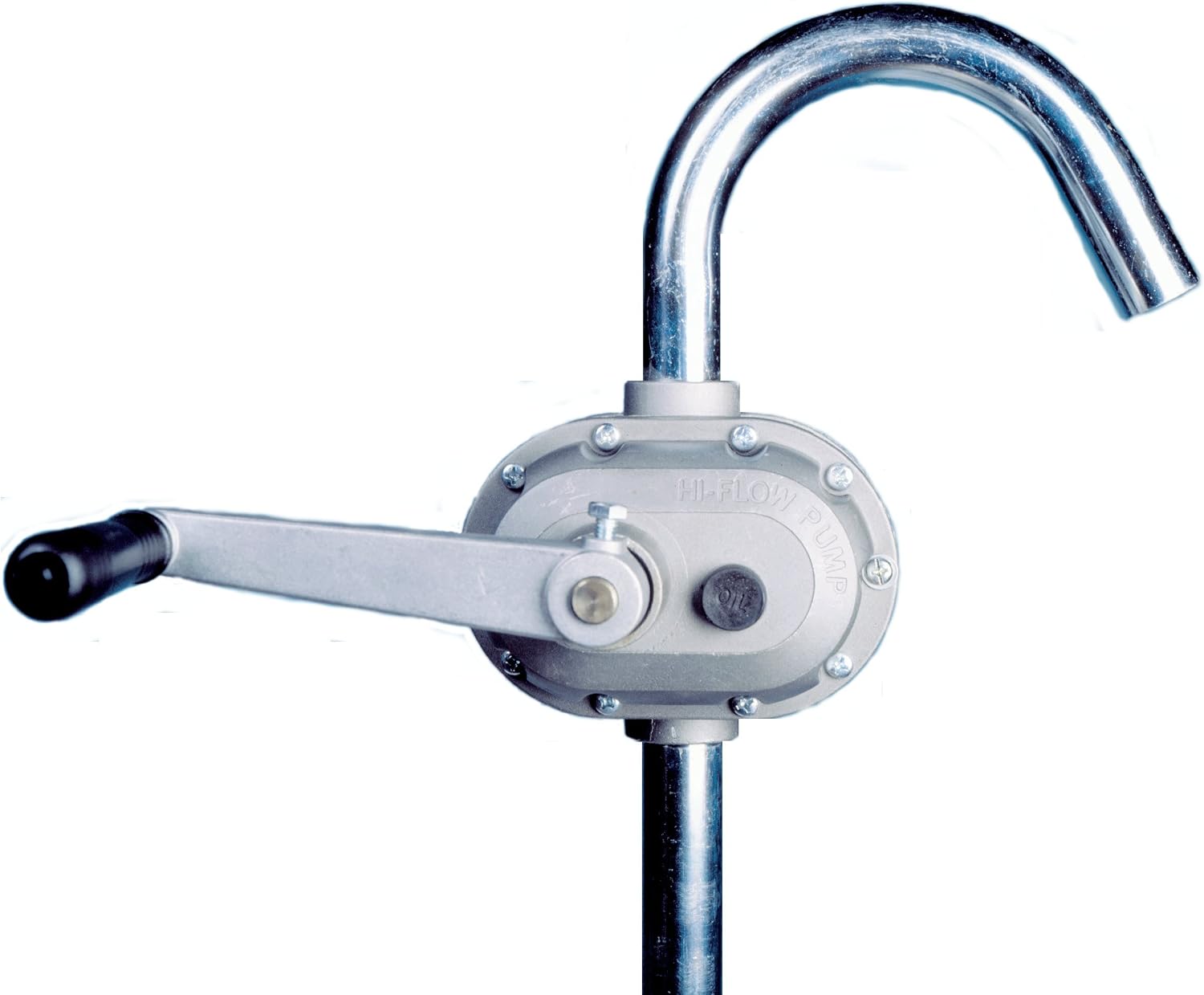 Action Pump 9005HT High Flow Aluminum Rotary Drum Pump, Steel Vane, 27 GPM