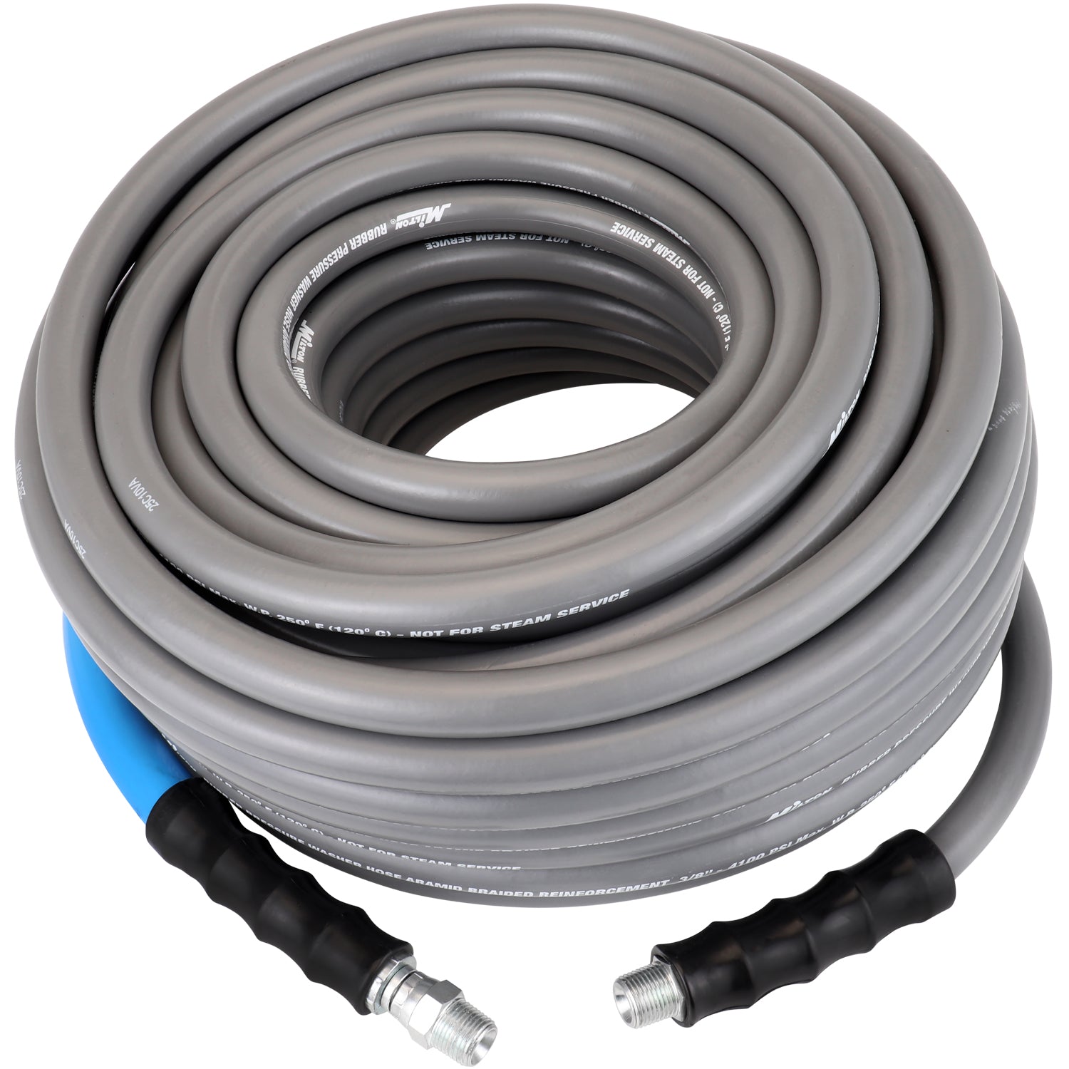 3/8" x 100' Kevlar Braided Pressure Washer Hose Assembly