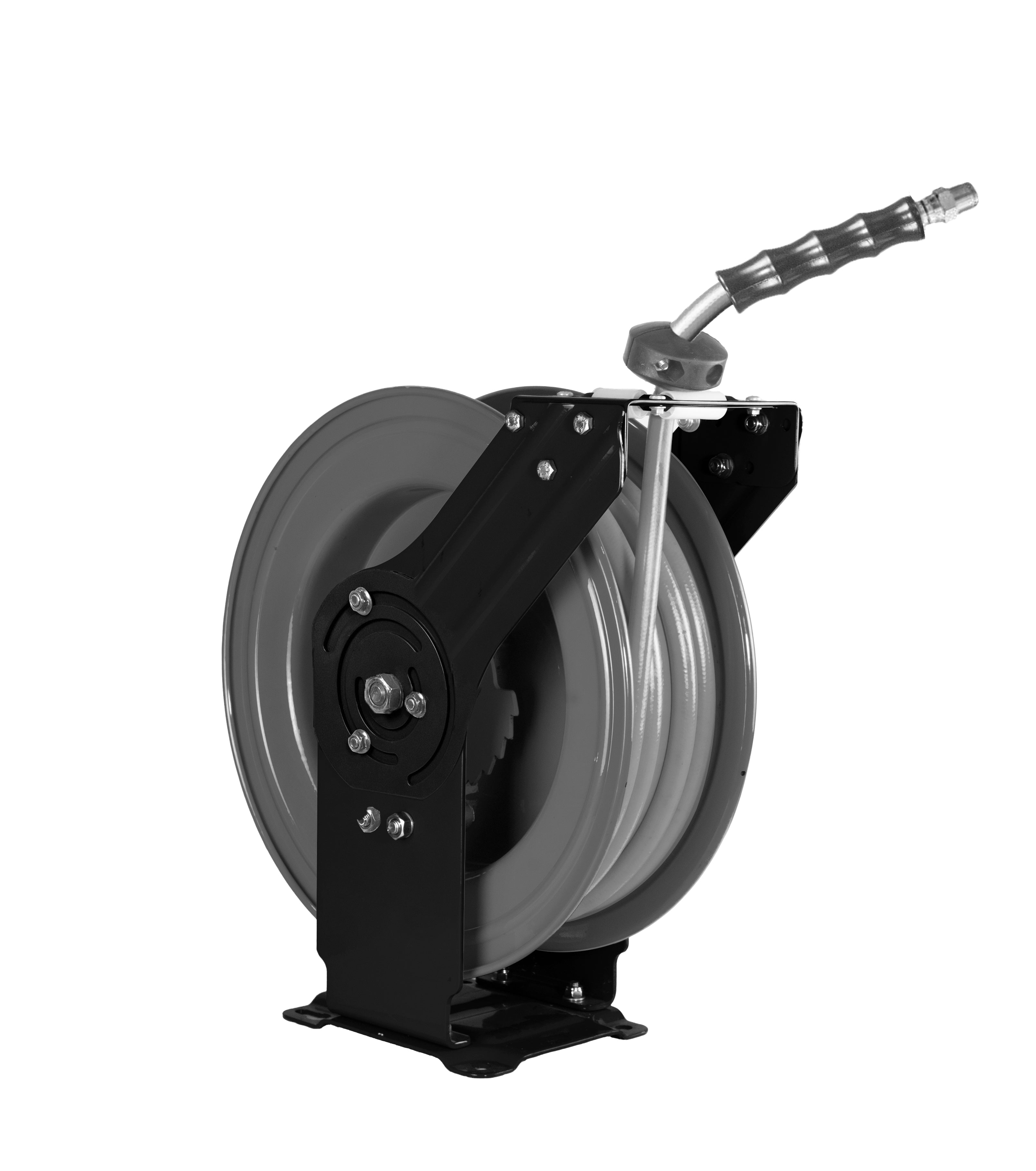 3/8" x 100' All-In-One Pressure Washer Hose Reel (kevlar braided hose)