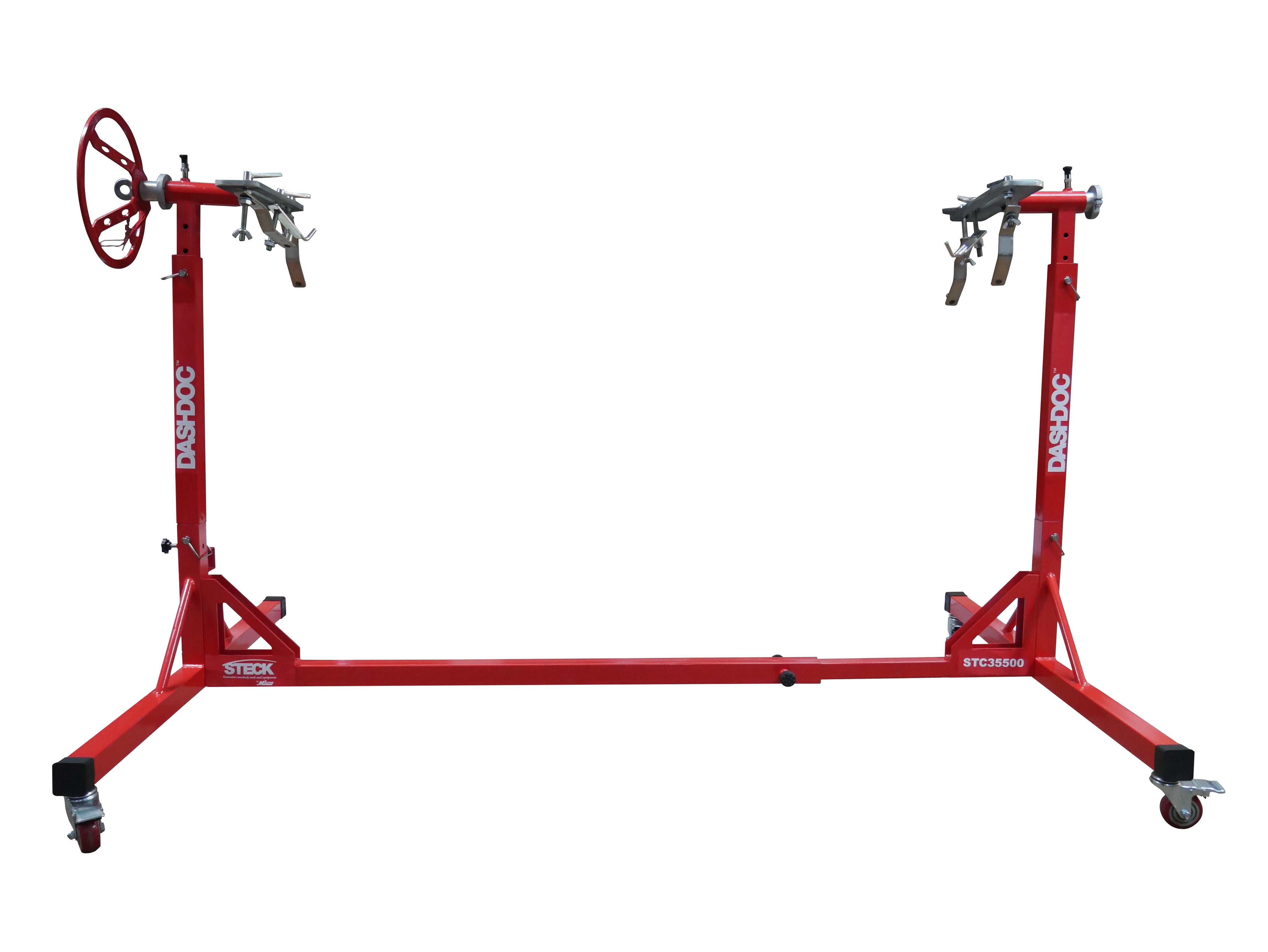 Auto dashboard service repair workbench with 360° rotation