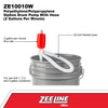 ZE10010W - Polyethylene/Polypropylene Siphon Drum Pump with Hose (2 Gallons Per Minute)