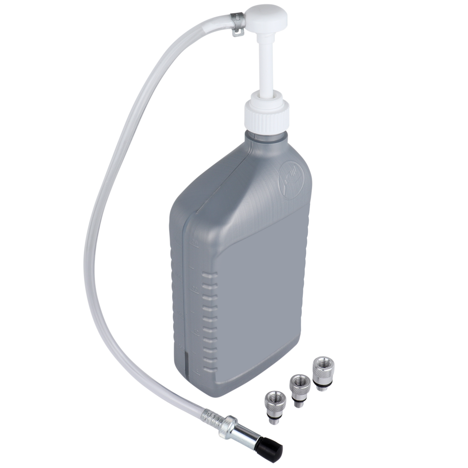 ZE1022 – Hand Pump for Quart Bottles with Marine Thread Adapter (28mm neck).