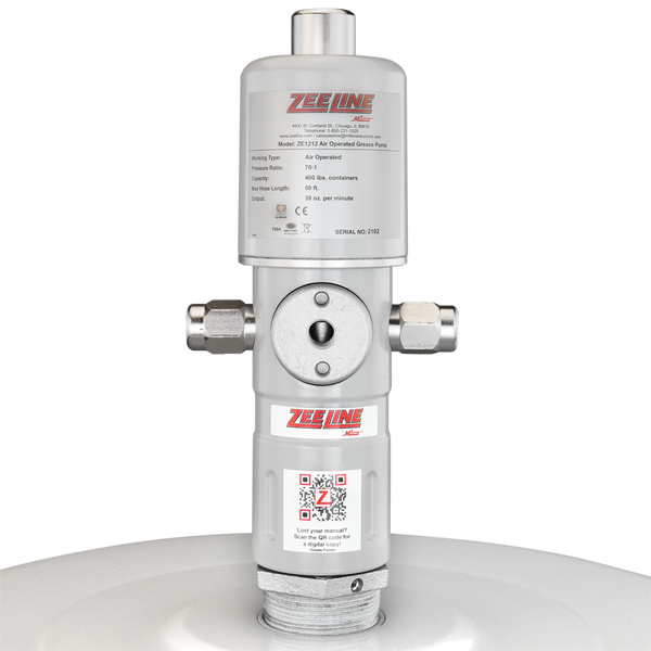 ZE1212 – 70:1 Grease Pump for 400 Lbs. Kegs