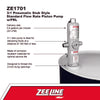 ZE1701 – 3:1 Pneumatic Stub Style High Flow Rate Piston Pump