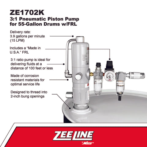 K-Zone » Compresseur a Piston + Pompe Pneumatique PKZ 180 C5