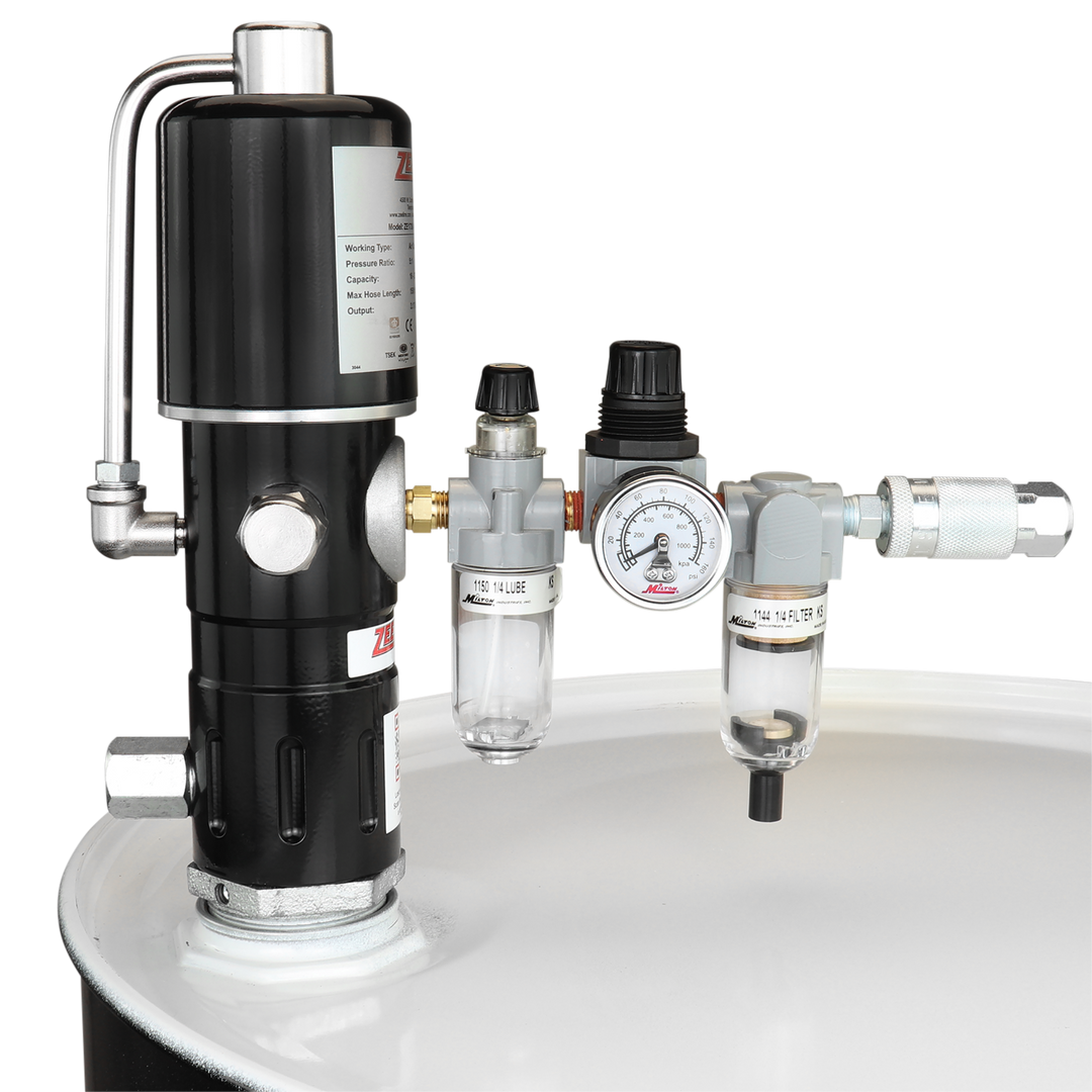ZE1730K – 5:1 Pneumatic Stub Style Standard Flow Rate Piston Pump with