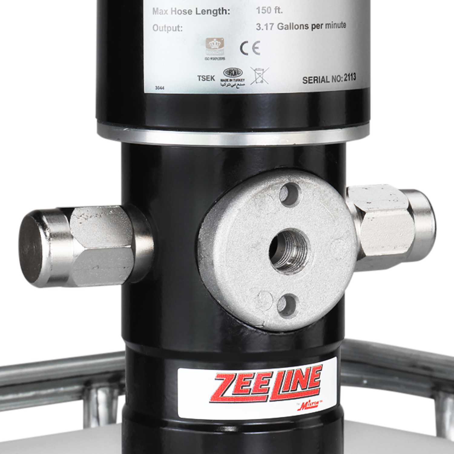 ZE1730 – 5:1 Pneumatic Stub Style Standard Flow Rate Piston Pump