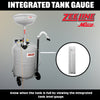 ZE21CM – 21-Gallon Professional Combination Oil Drain & Fluid Evacuator