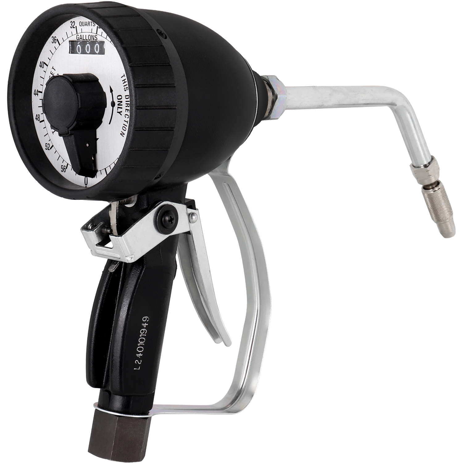 ZE2551P - 1-16 Qt Mechanical Meter w/rigid manual tip  - premium series