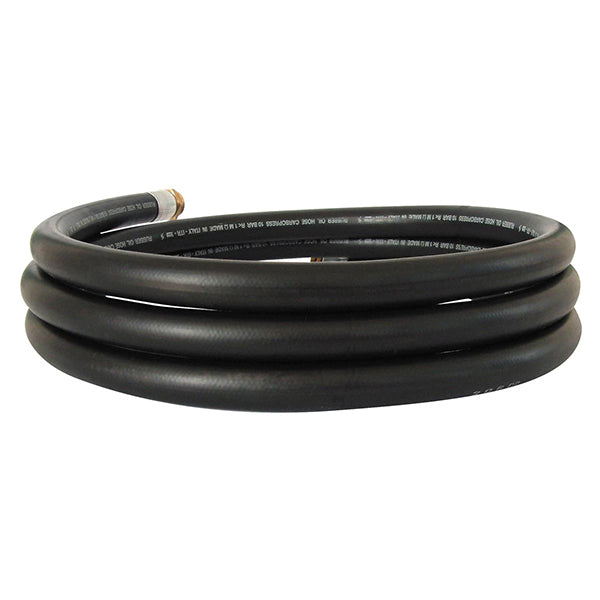 ZE3412 – 3/4-Inch X 12-Foot Antistatic Rubber Hose for Diesel Fuel