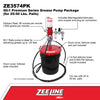 ZE3574PK – 60:1 Premium Grease Pump for 25-50 Lbs. Pails Package