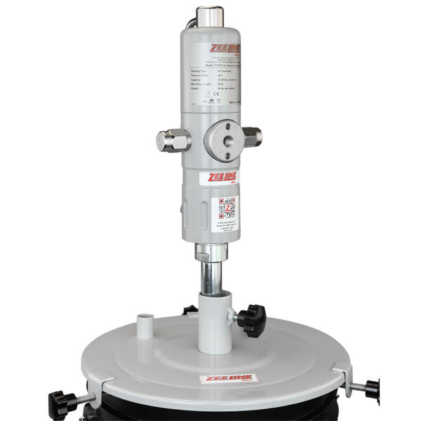 ZE3574-Air operated 60:1 grease system for 25-50lb pail with max