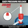 ZE369W - Polyethylene/Polypropylene Siphon Drum Pump with Hose (7 Gallons Per Minute)