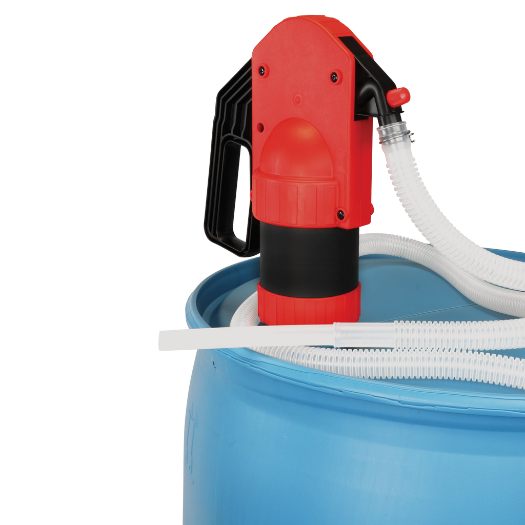 Pistol grip lever pump with polypropylene and polyethylene Pistol grip lever pump with polypropylene and polyethylene