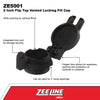 ZE5001 - 2 Inch Flip Top Vented Locking Fill cap