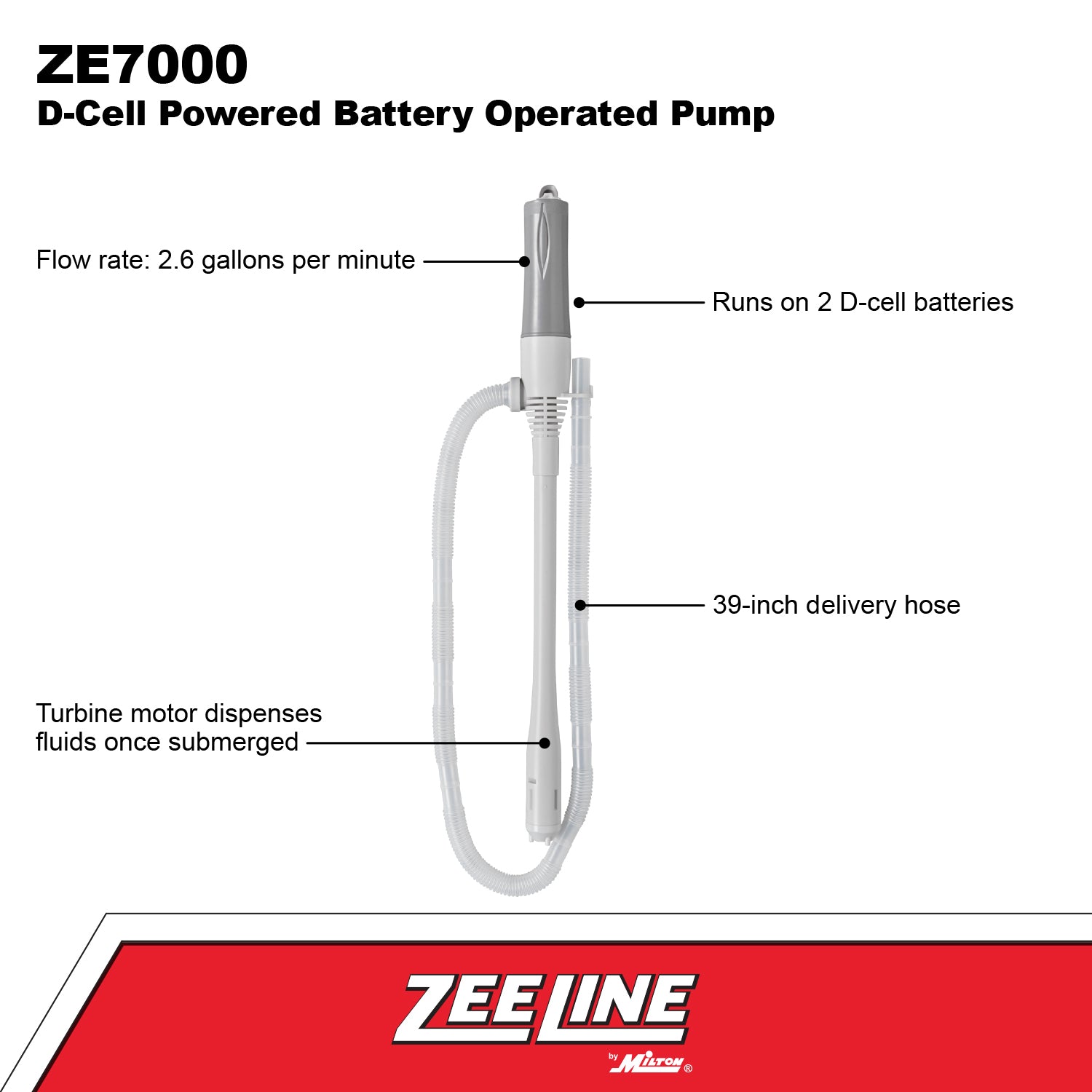 ZE7000 - Battery Operated Pump