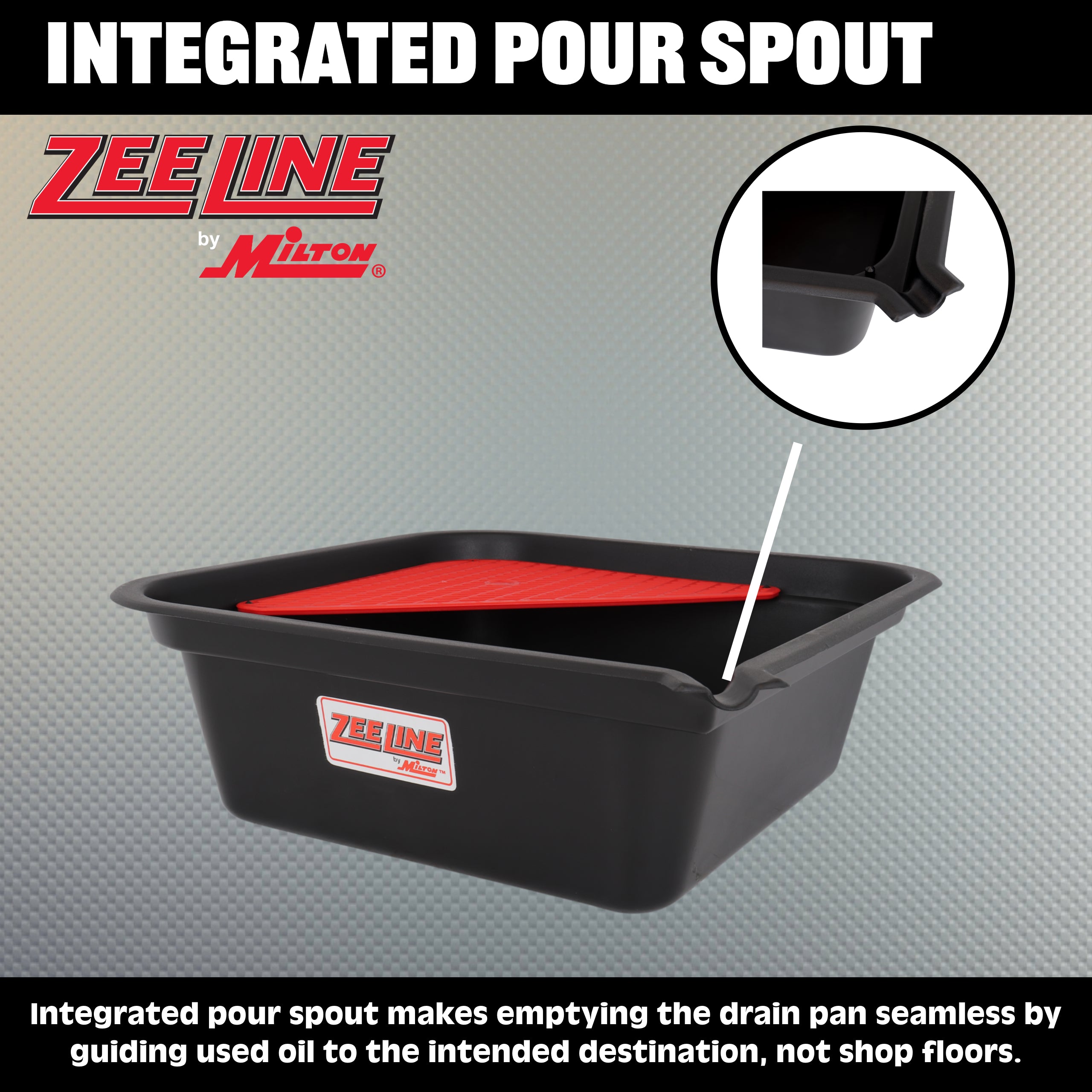 ZE702 – 9.5-Quart Drain Pan with Filter Drain Tray