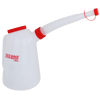 ZE757W - 5 Quart Polyethylene Oil Dispenser with Flexible Spout