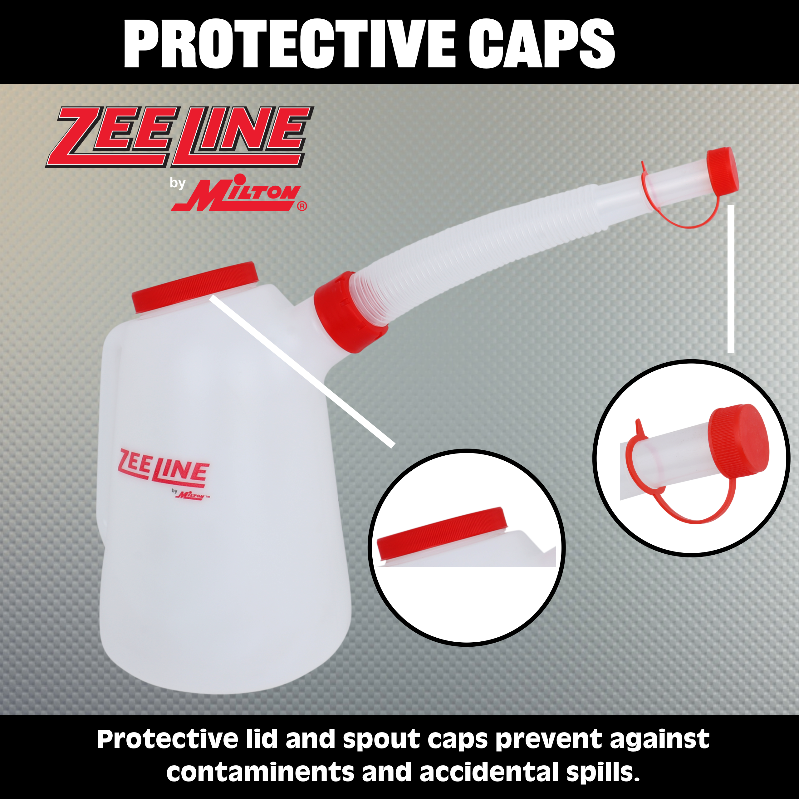 ZE757W - 5 Quart Polyethylene Oil Dispenser with Flexible Spout ZE757W - 5 Quart Polyethylene Oil Dispenser with Flexible Spout
