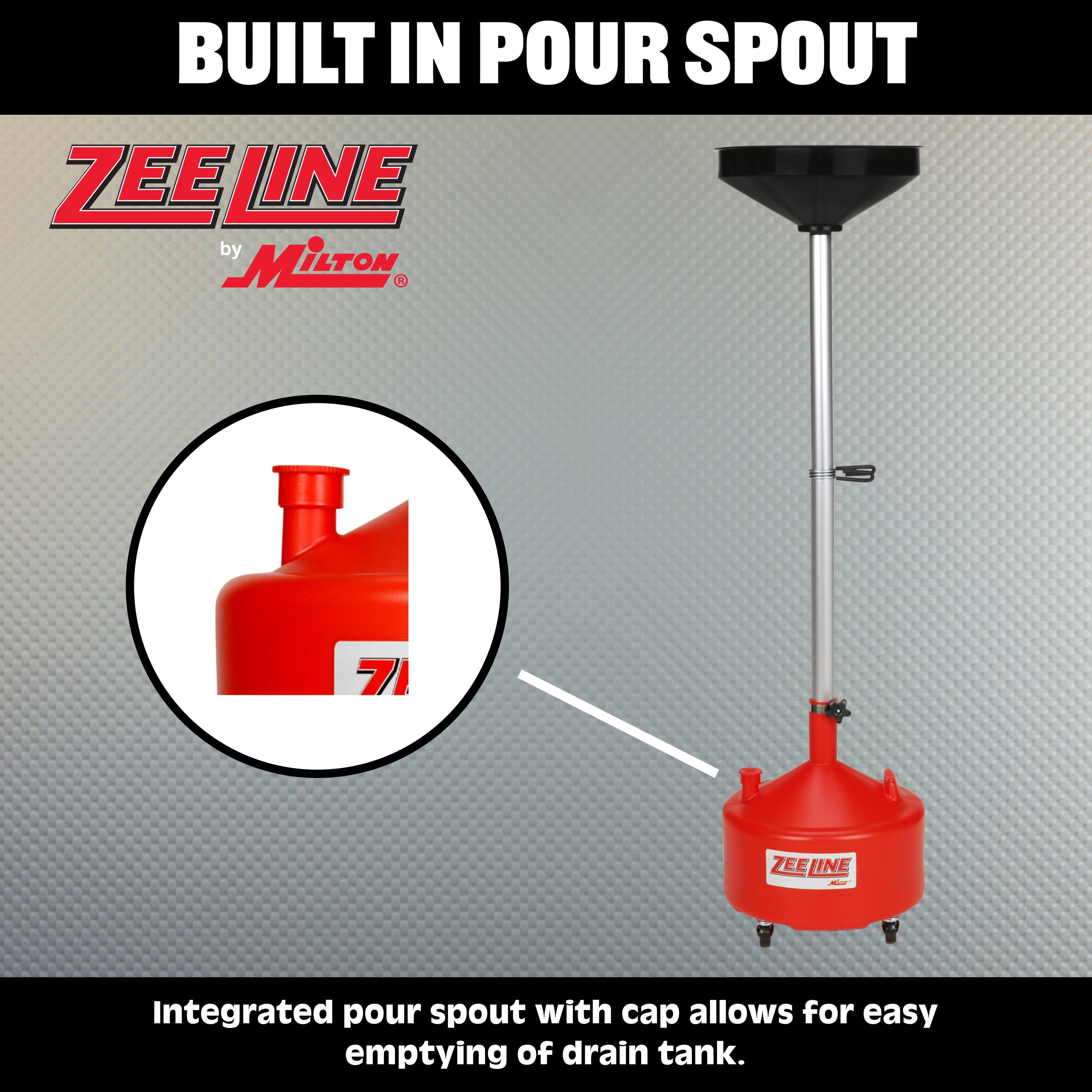ZE8DC – 8-Gallon Poly Oil Drain