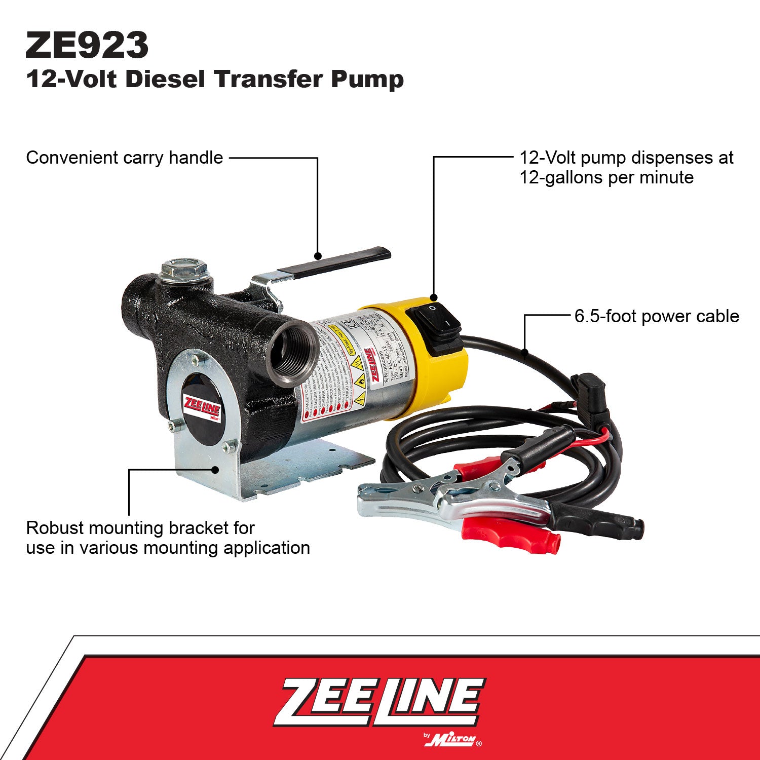 ZE923 – 12-Volt Electric Diesel Pump (12 GPM)