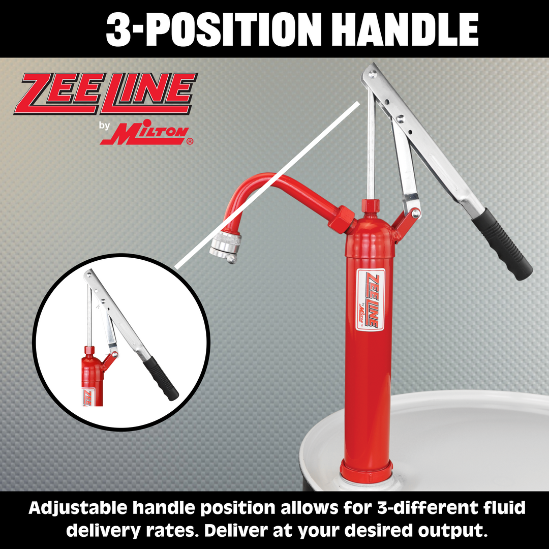 zed-s1-Hand operated oil pump with non-drip tip designed for 15-55
