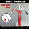 ZED-S1 - Hand Operated Lever Drum Pump, All Steel Body with Non-Drip Spout (1 Gallon Per 9 Strokes)