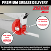 ZEHD4-LC - 10,000 psi Heavy-Duty Lever Action Grease Gun w/Locking Grease Coupler