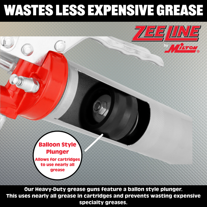 ZEHD4-LC - 10,000 psi Heavy-Duty Lever Action Grease Gun w/Locking Gre