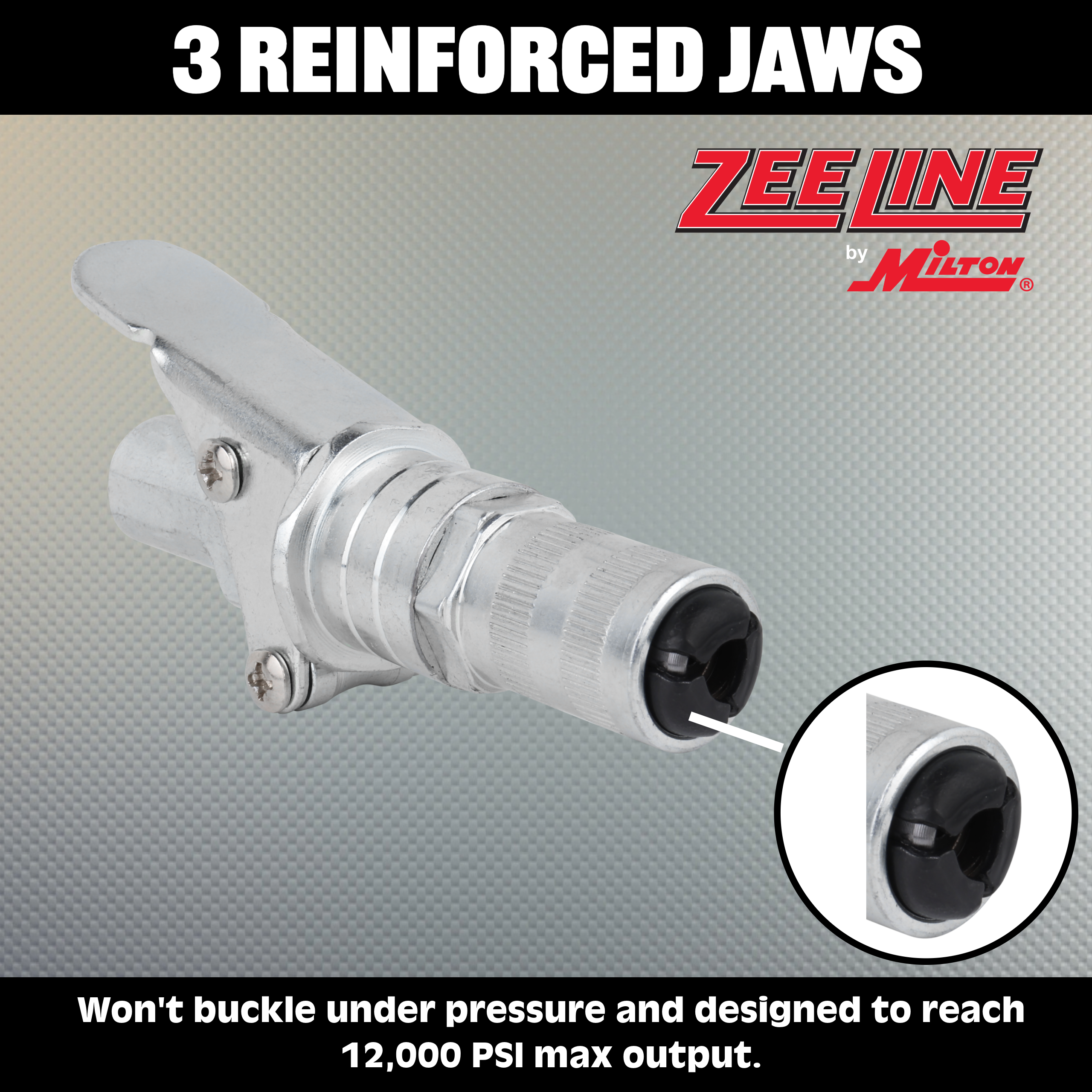 ZELC-100 - 12,000 PSI Locking Grease Coupler