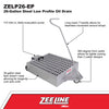 ZELP26-EP - 26 Gallon Steel Low Profile Oil Drain with Electric Pump