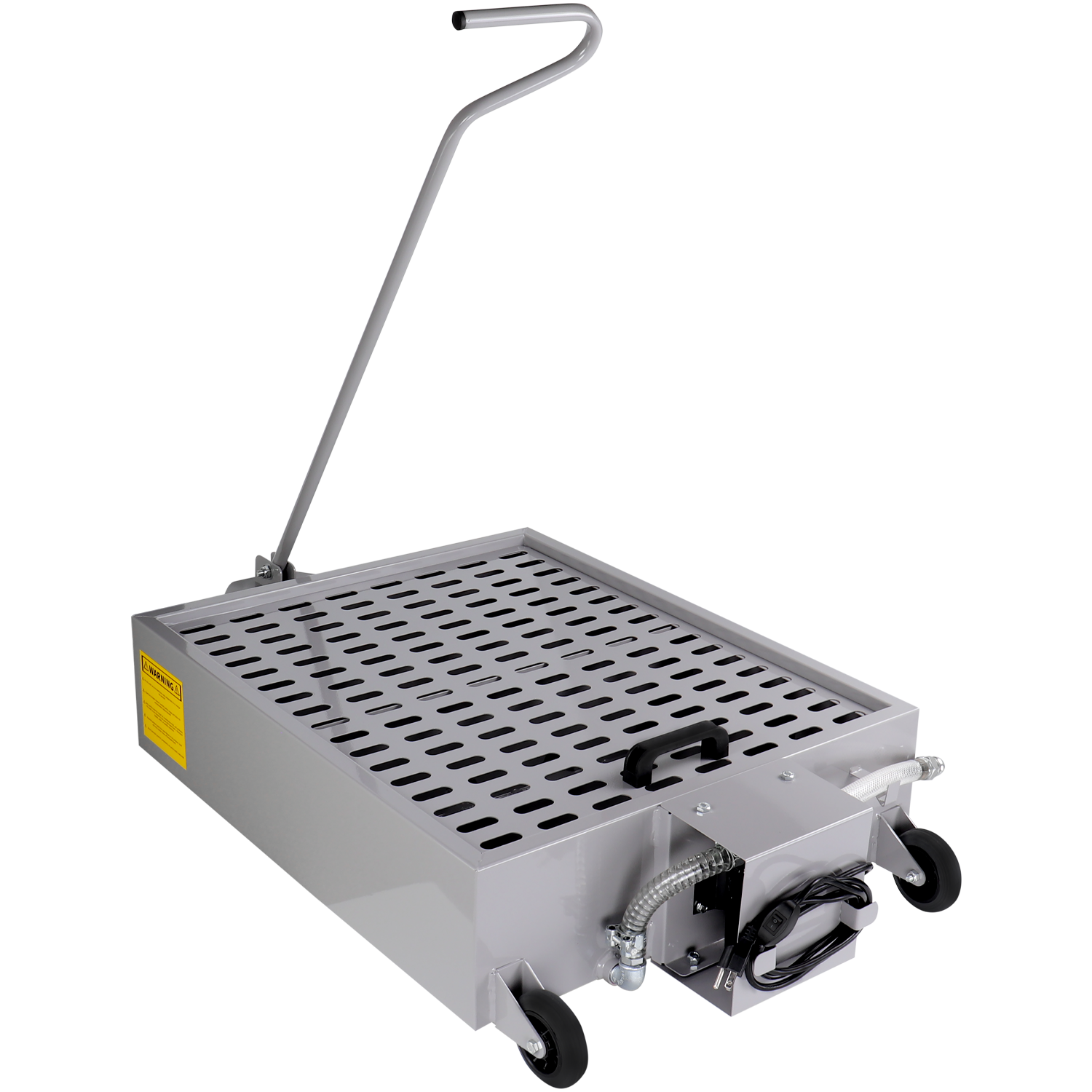 ZELP26-EP - 26 Gallon Steel Low Profile Oil Drain with Electric Pump