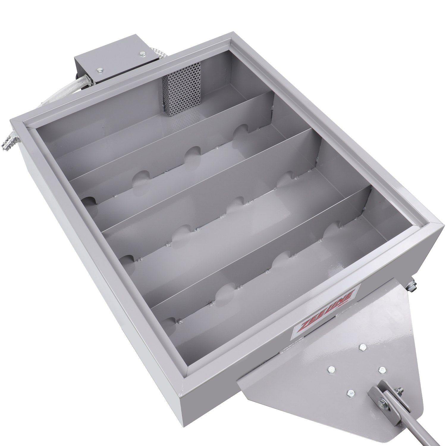 ZELP26-EP - 26 Gallon Steel Low Profile Oil Drain with Electric Pump