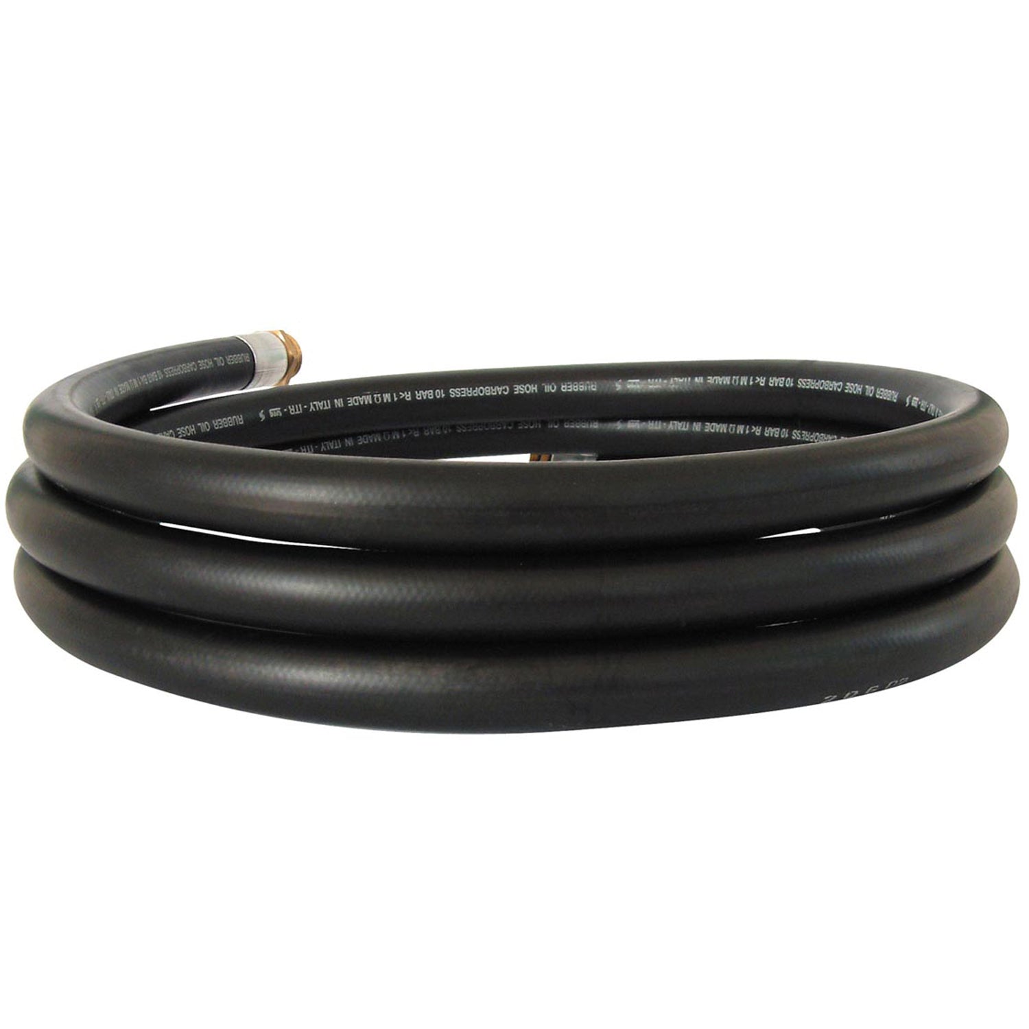 ZE1200 – 1-Inch X 20-Foot Antistatic Rubber Hose for Diesel Fuel
